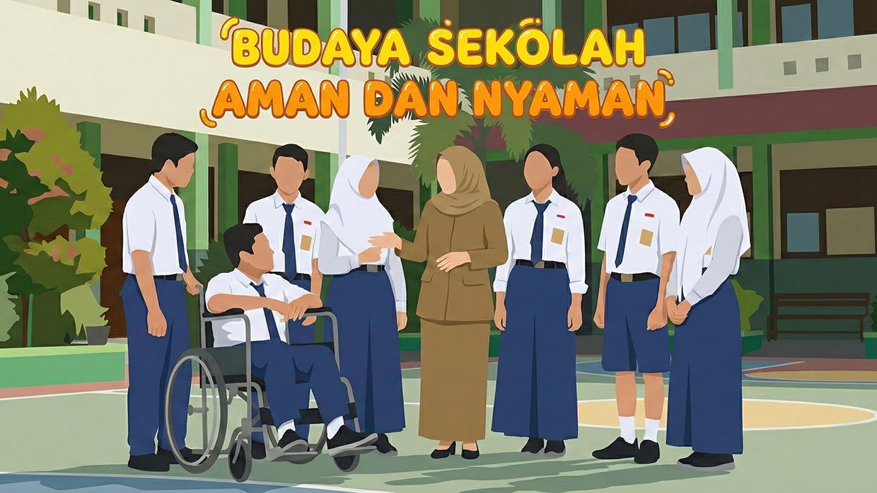 Mewujudkan Ekosistem Sekolah yang Humanis, Inklusif, dan Berkelanjutan melalui Budaya Sekolah Aman dan Nyaman
