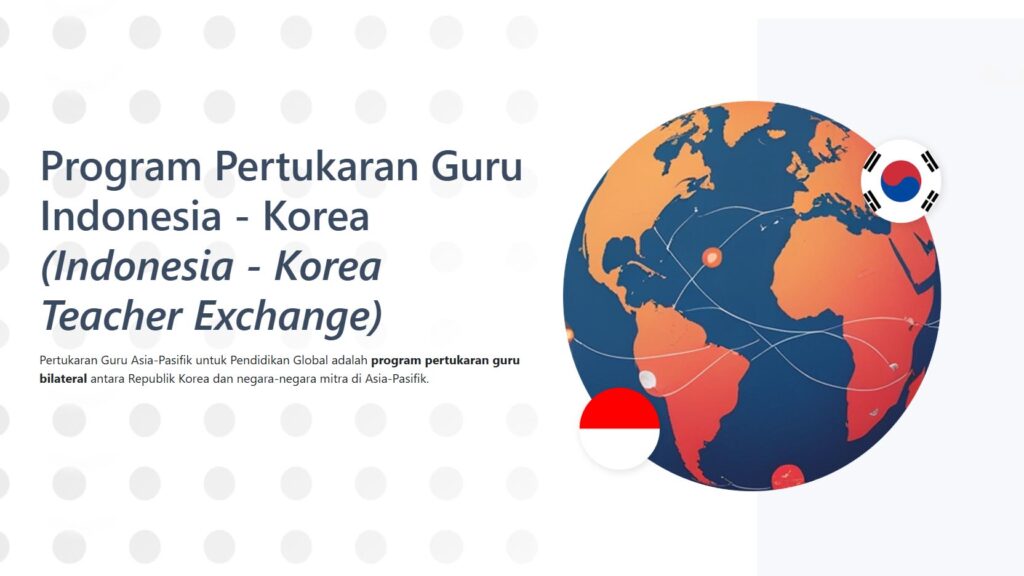Guru Maluku Utara Berkesempatan untuk Mengajar dan Belajar di Korea